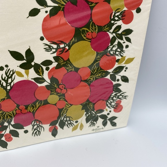 (8) NOS Vintage HALLMARK Reusable 11 x 14" Placemats SEALED - Picture 4 of 5